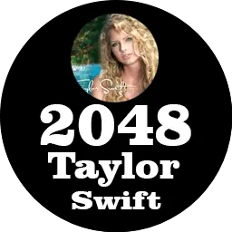 Taylor Swift 2048 -  monkeytype.website